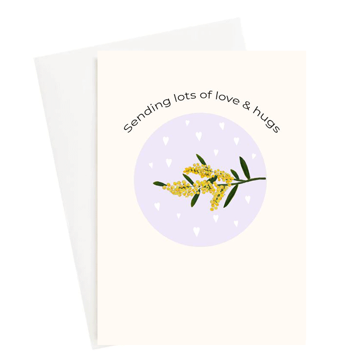 Love & Hugs Greeting Card