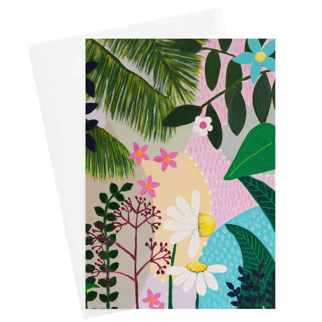 Tropical Summer Greeting Card