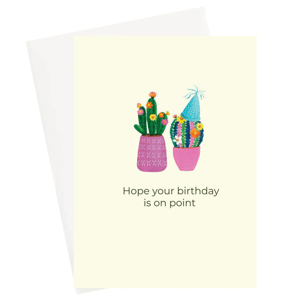 On Point Happy Birthday Greeting Card