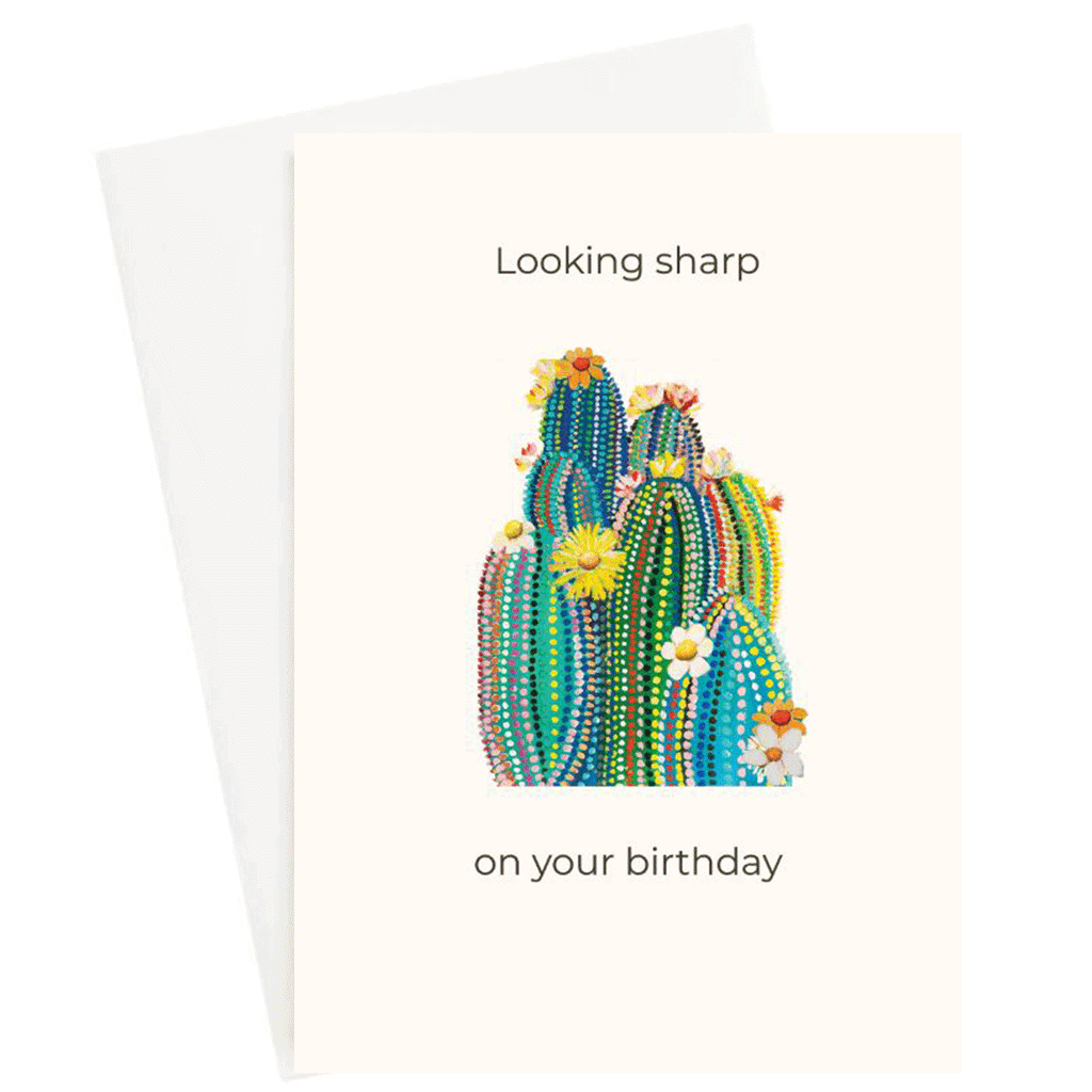 Looking Sharp  - Happy Birthday Greeting Card