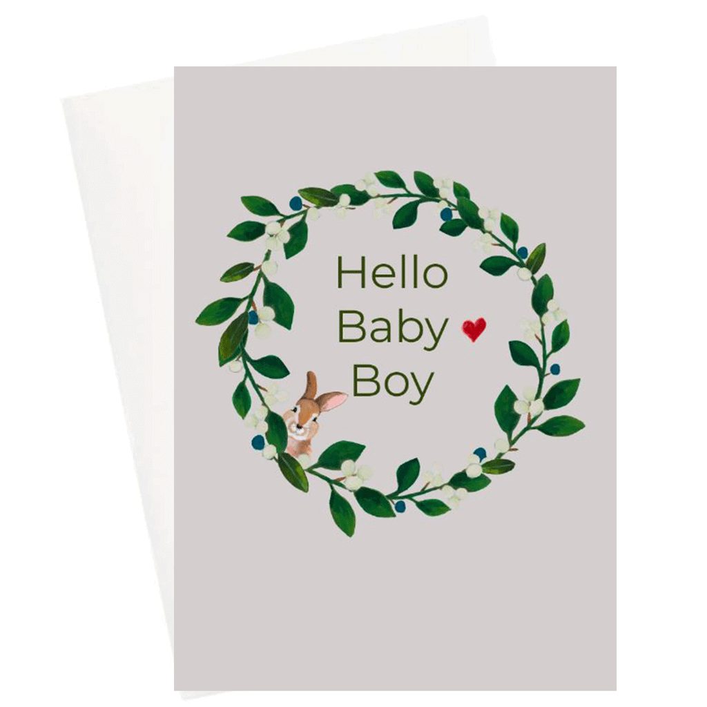Baby Boy Reef Greeting Card