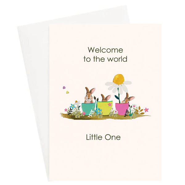 Bunny Garden Greeting Cards