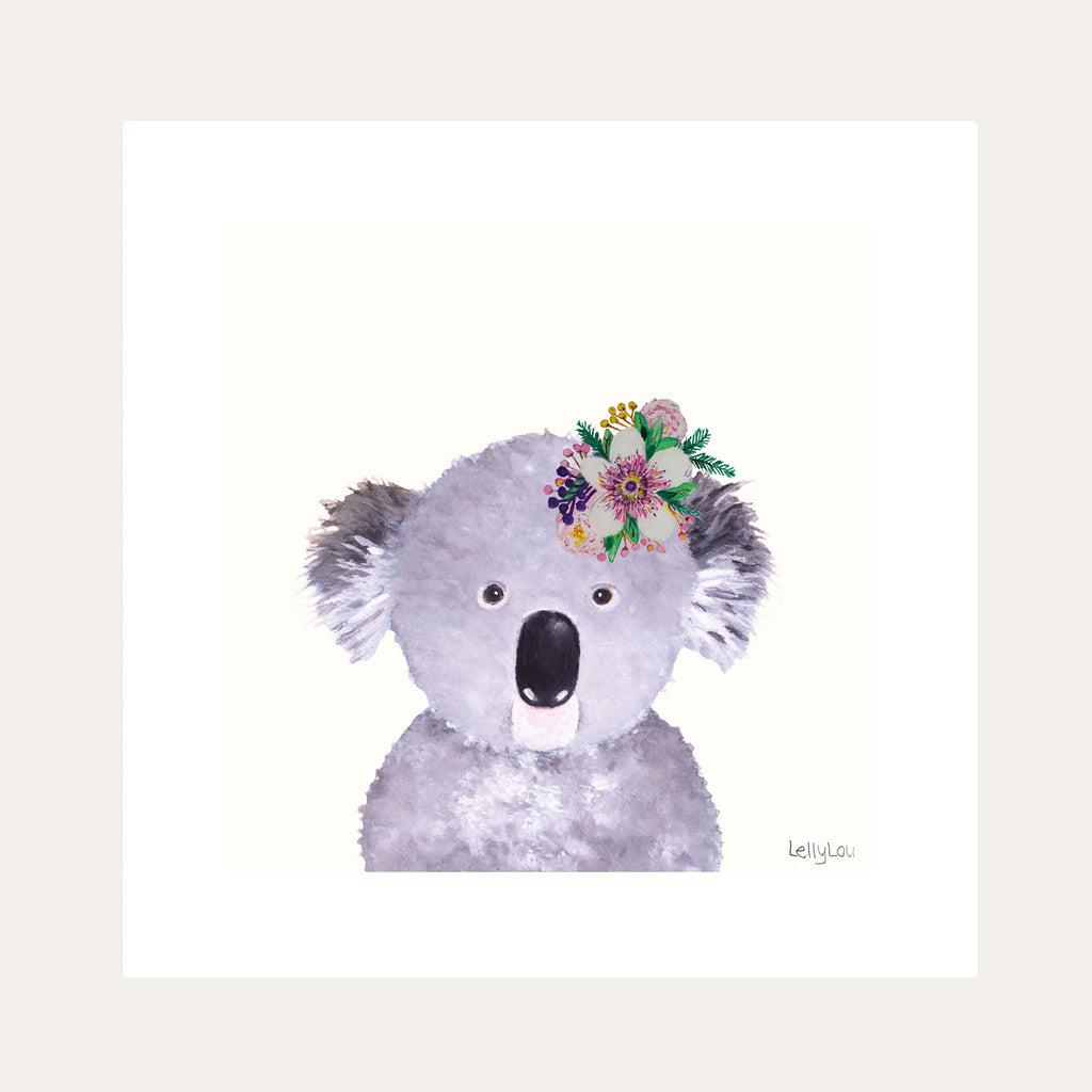Kira Koala Lily Print